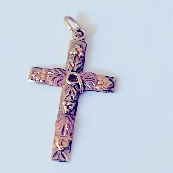 12k gold  Cross Pendant